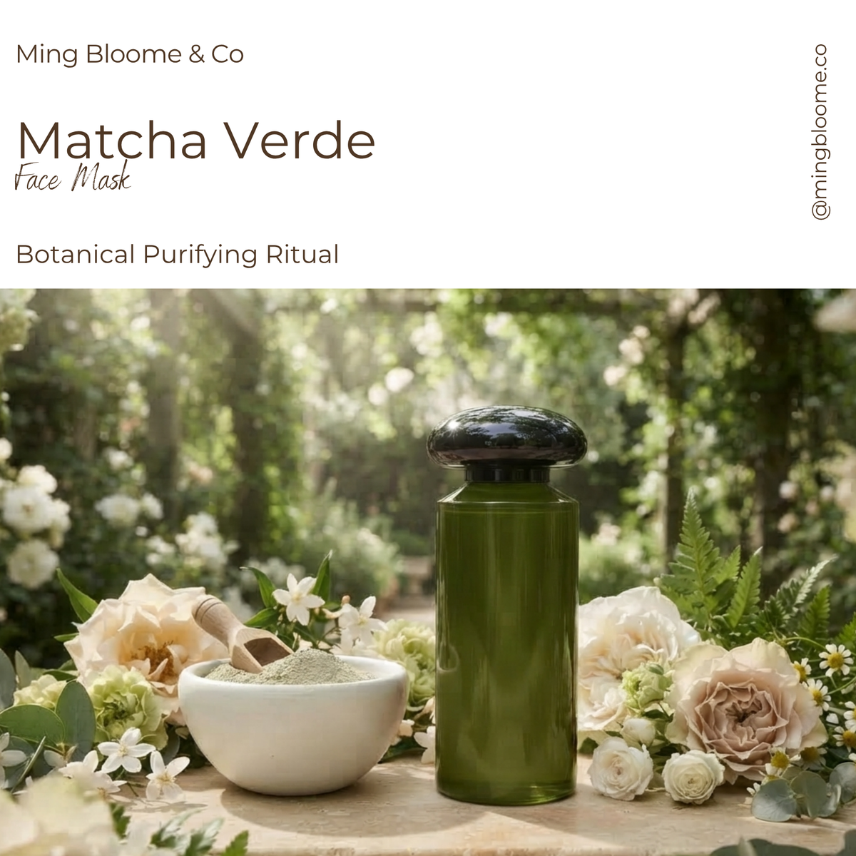Matcha Verde Face Mask