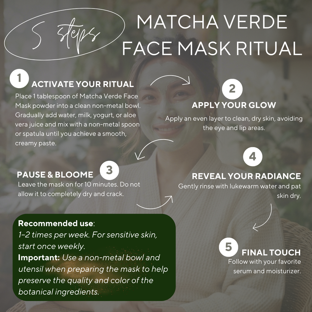 Matcha Verde Face Mask